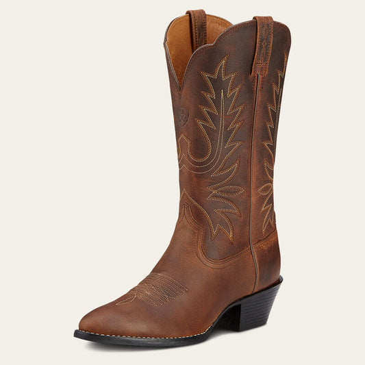 Bota vaquera con punta redonda Heritage de Ariat para mujer