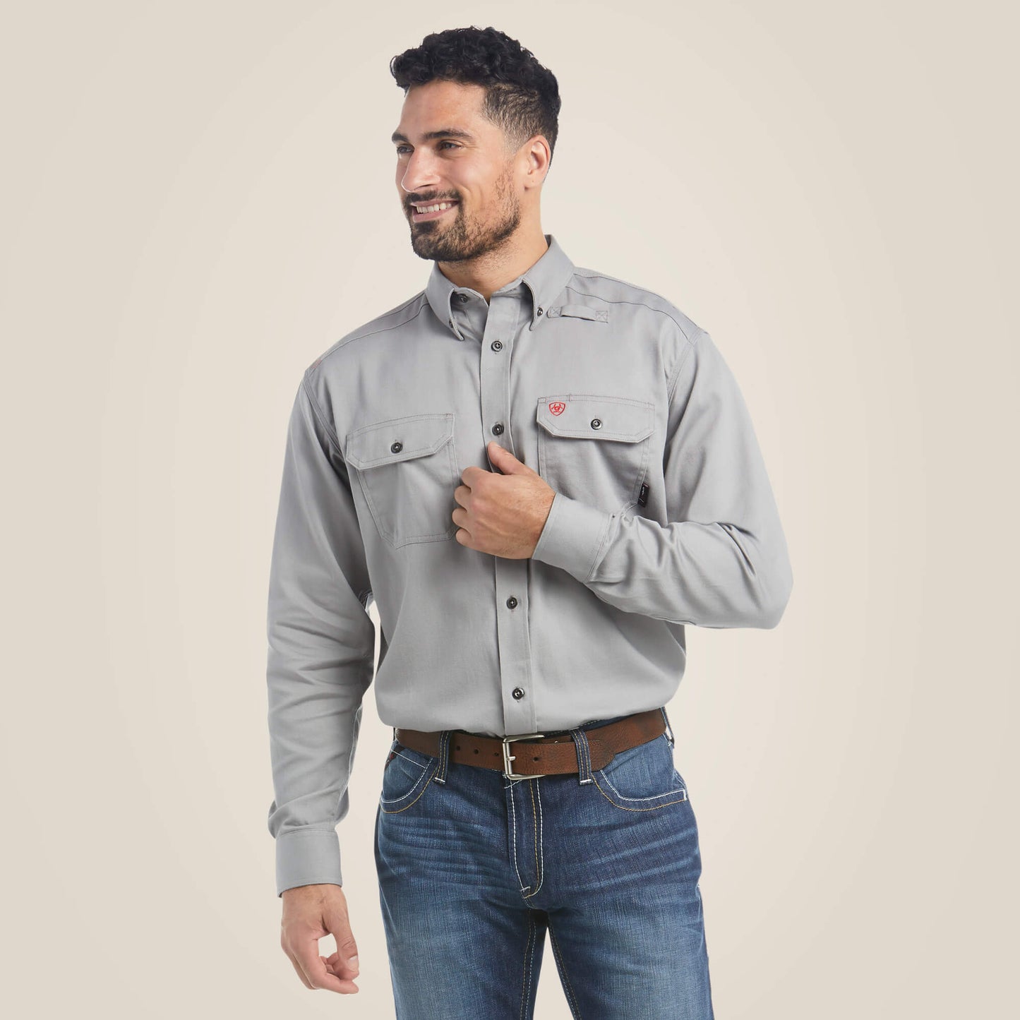 Camisa de trabajo sólida FR