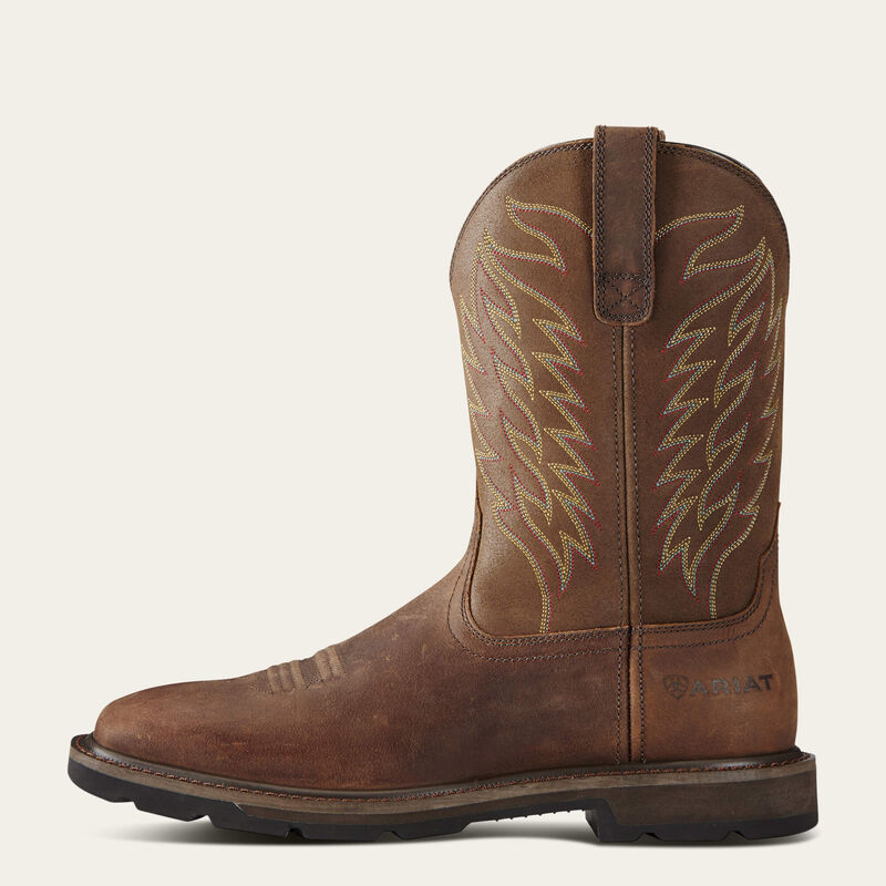 Ariat Groundbreaker - Puntera de acero cuadrada