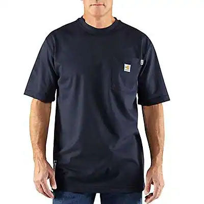 Camisa Carh FR Force de algodón manga corta