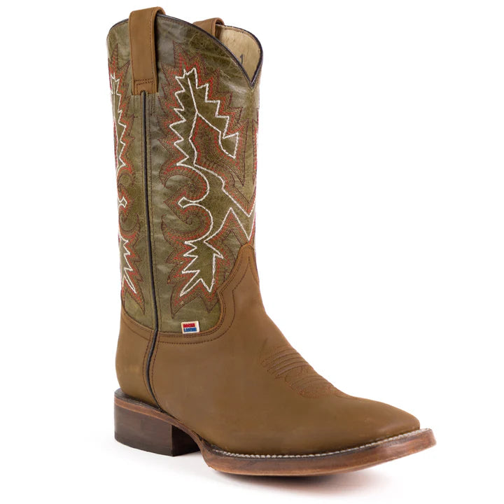 Rockin Leather Men's Tobacco Crazy Horse Western Boot