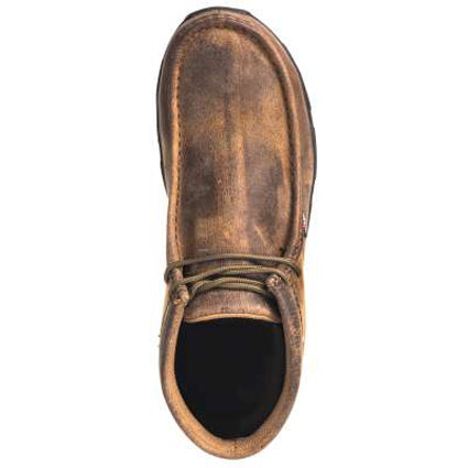 4" Cappie Brown ST Moc Toe