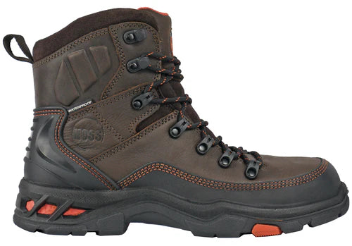 Hoss Traverse 8" Brown Composite Toe