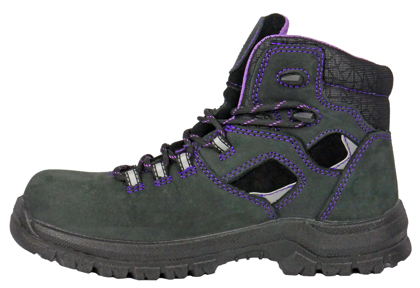 Hoss Lacy 6" Women's Black Hiker Composite Toe