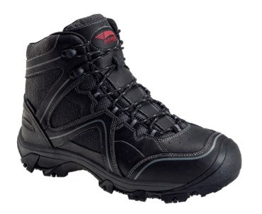 Men's Avenger Crosscut EH Waterproof Steel Toe 6 inch Black Work Boot