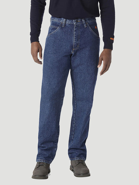 Wrangler FR Dungaree Denim