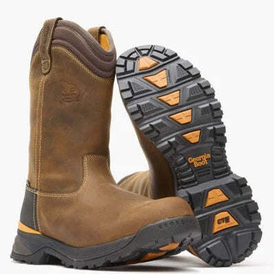 Georgia Boot TBD Waterproof Wellington Pull-On Boot