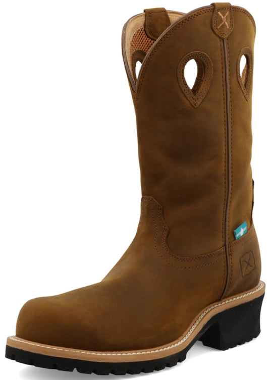Twisted X Men's 12" Pull On Logger Boot