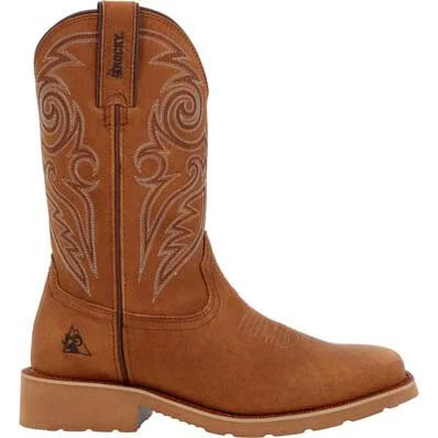 Bota vaquera Rocky MonoCrepe de 12" para hombre