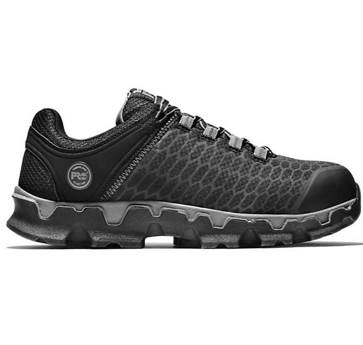 Men's Timberland Powertrain Sport Alloy Toe Black Work Boot