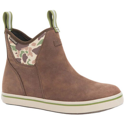 Xtratuf Bota de cuero al tobillo de 6" para hombre