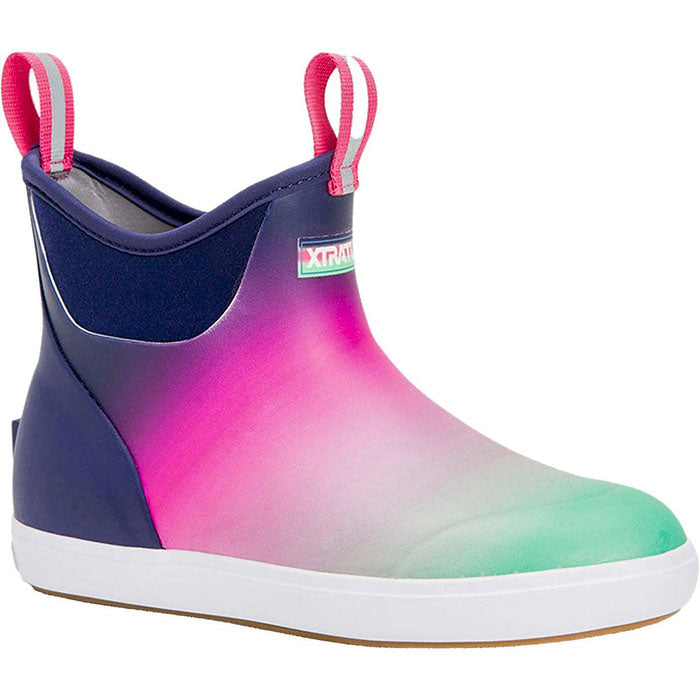 Xtratuf Wmn Rubr Ank Deck Boot