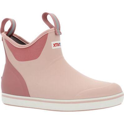 Xtratuf Women's 6" Ankle Deck Boot Blush Pink