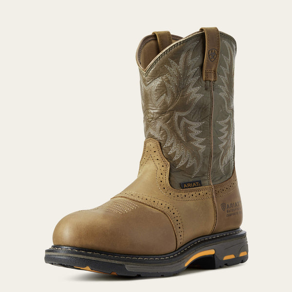 Bota de trabajo con puntera compuesta impermeable WorkHog de Ariat