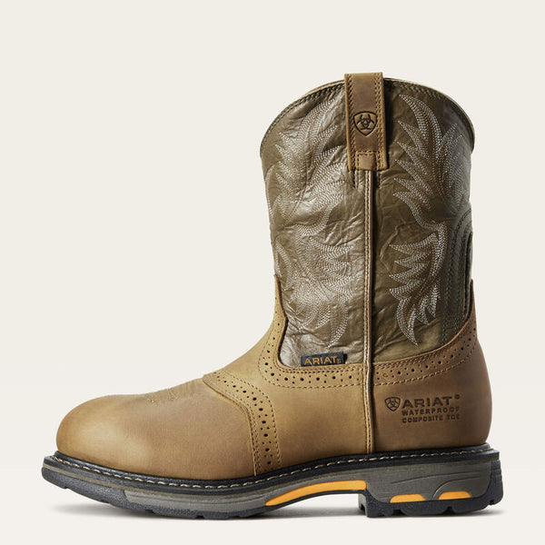 Bota de trabajo con puntera compuesta impermeable WorkHog de Ariat