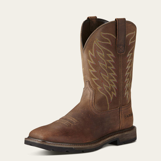 Ariat Groundbreaker - Puntera de acero cuadrada