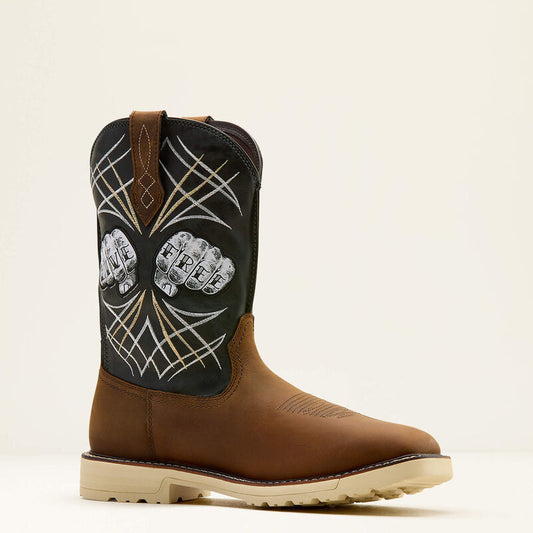 Ariat Men's Activator Live Free Wide Square Toe Work Boot