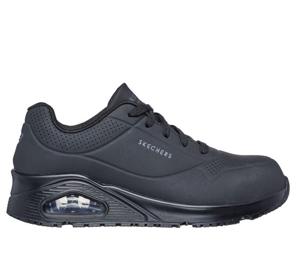 Skechers Uno Deloney para mujer con punta compuesta