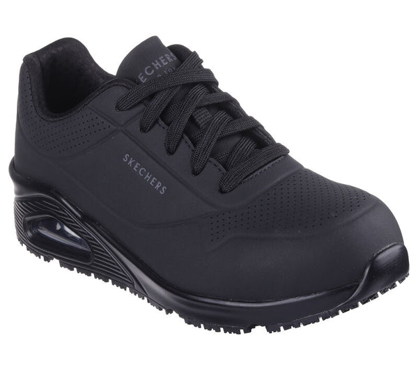 Skechers Uno Deloney para mujer con punta compuesta