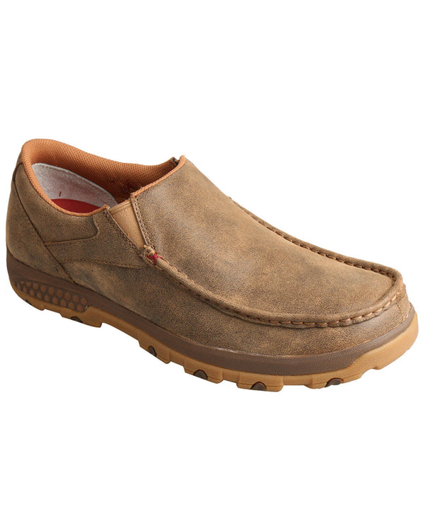 Twisted X Mens CellStretch Slip-On Driving Moc Toe