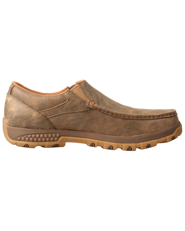 Twisted X Mens CellStretch Slip-On Driving Moc Toe