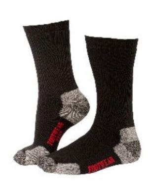 Footwear Plus Tall Black Socks