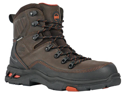 Hoss Traverse 8" Brown Composite Toe