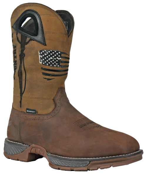 Hoss Fallen Hero Brown Composite Toe
