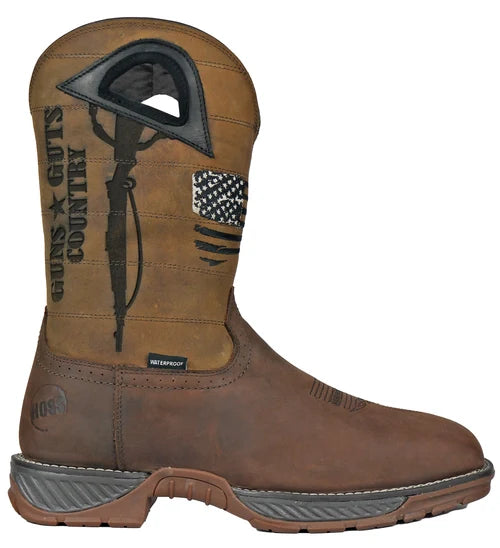 Hoss Fallen Hero Brown Composite Toe