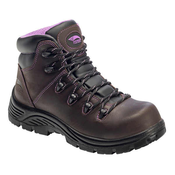 Avenger Women's Framer Brown & Pink Composite Toe