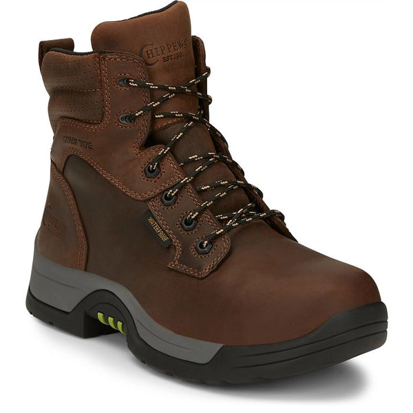 Chippewa Fabricator - Botas de senderismo con punta de composite de 6"