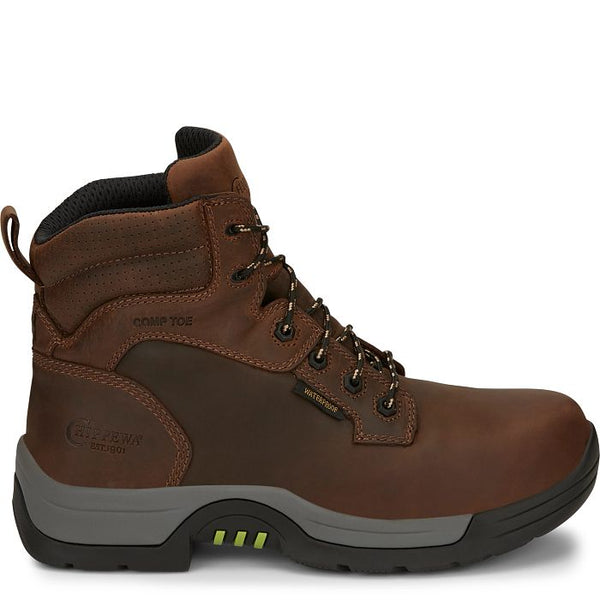 Chippewa Fabricator - Botas de senderismo con punta de composite de 6"