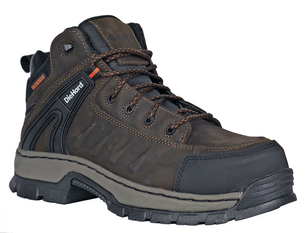 Zapato de senderismo con punta de composite DieHard Squire Brown