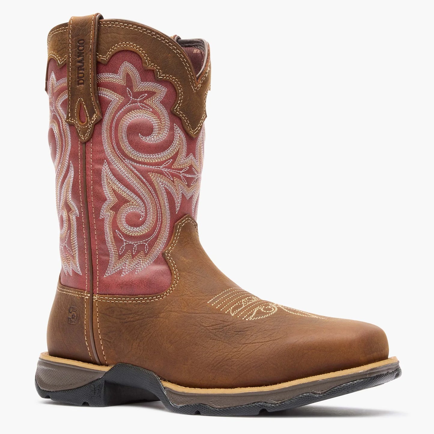 Durango Lady Rebel Work Waterproof Composite Toe Western Work Boot