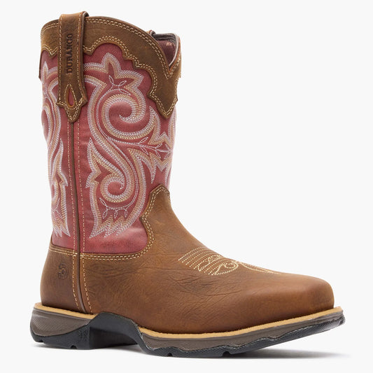Durango Lady Rebel Work Waterproof Composite Toe Western Work Boot