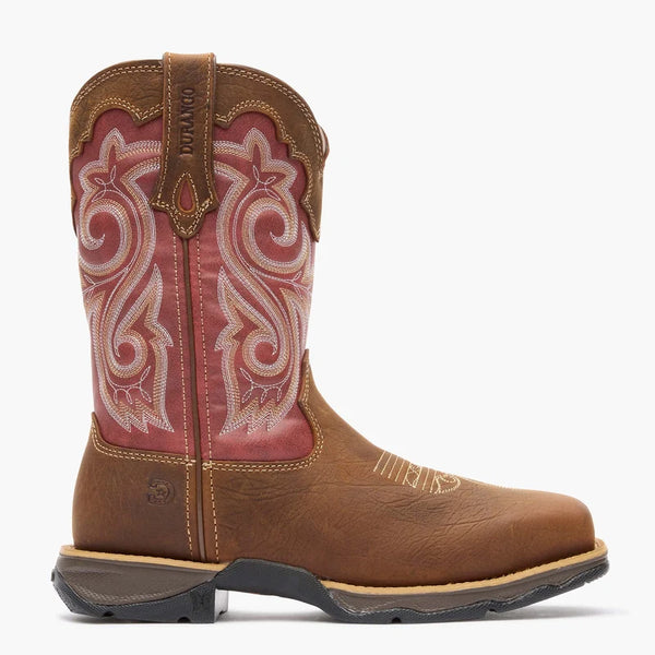 Durango Lady Rebel Work Waterproof Composite Toe Western Work Boot