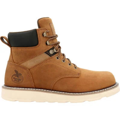 Georgia Boot 6" Wedge Moc Toe
