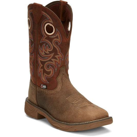 Justin Men's Rush 11" Western Work Boot