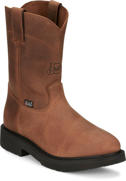 Bota de trabajo original Justin Round-Up