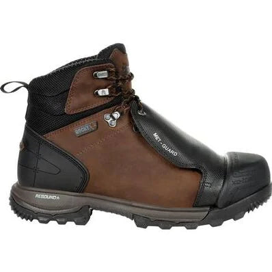 Bota de trabajo impermeable Rocky XO-Toe con puntera de material compuesto y protección metatarsiana