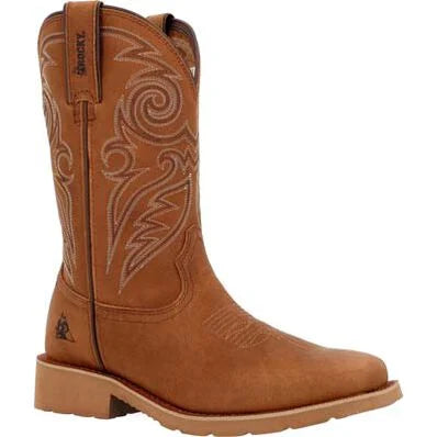 Rocky Men's MonoCrepe 12” Western Boot