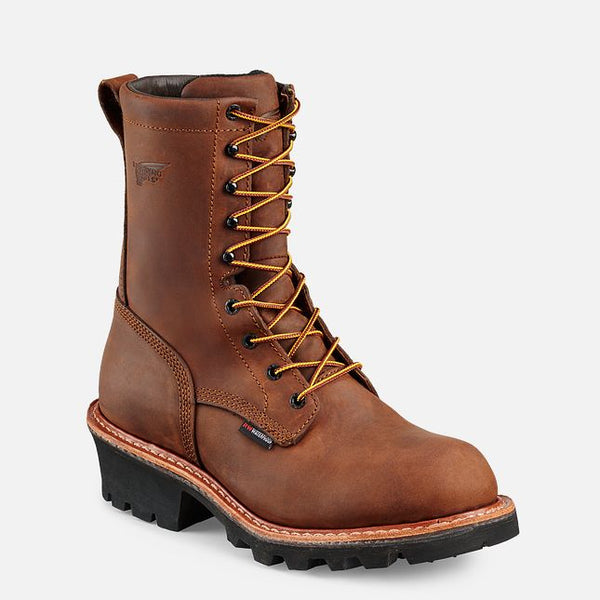 Red Wing LoggerMax de 9" con punta de acero