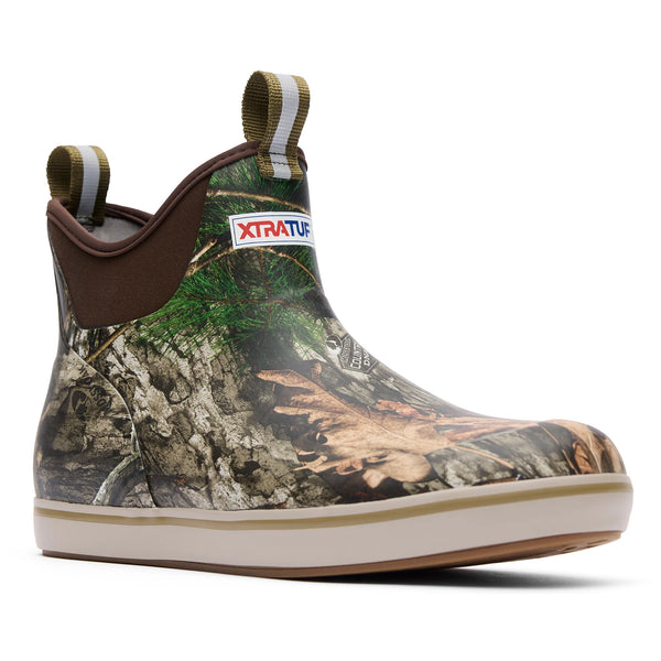 Xtratuf Men's Mossy Oak Country DNA 6 in Ankle Deck Boot