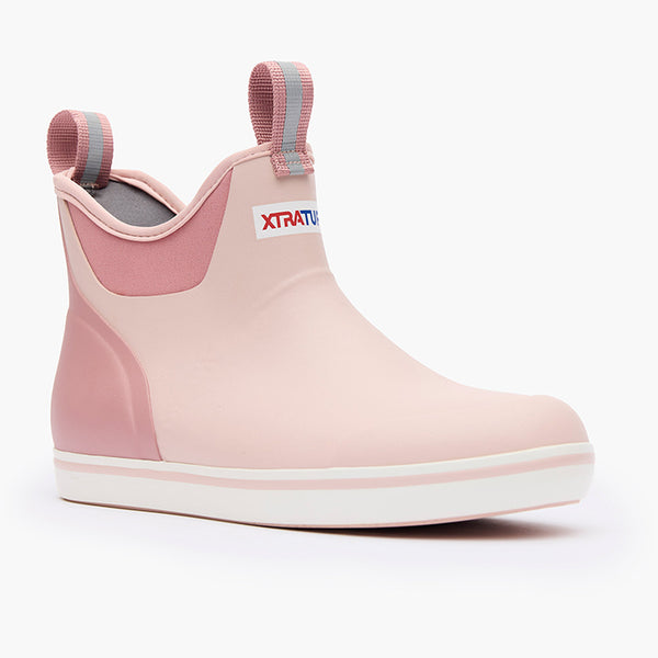 Xtratuf Women's 6" Ankle Deck Boot Blush Pink