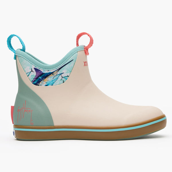 Xtratuf Women's 6 in Ankle Deck Boot Guy Harvey