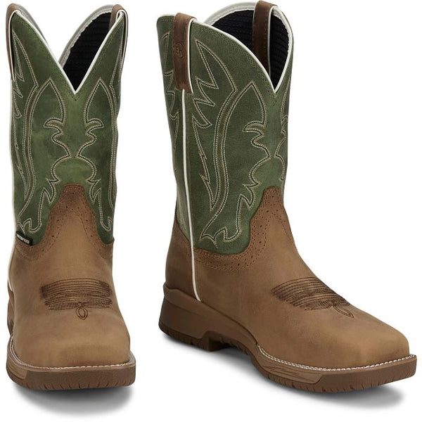 Justin Nitread Taupe Cuero de vaca